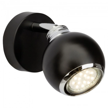 INA LED Reflektorki/Spoty 1 x 3 W GU10 czarny, chrom G77710/06