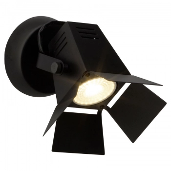MOVIE LED Reflektorki/Spoty 1 x 5 W GU10 czarny matowy G08910/76
