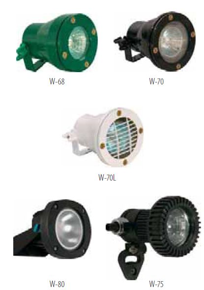 Lampy podwodne Brilum